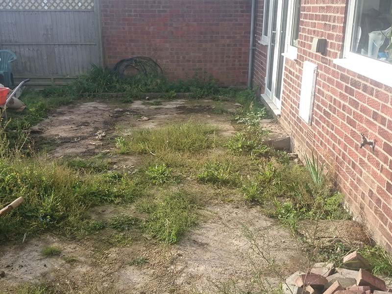 Block Paving 1 - Before
