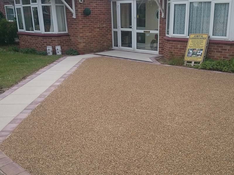 Hot Tar With Golden Chippings - After