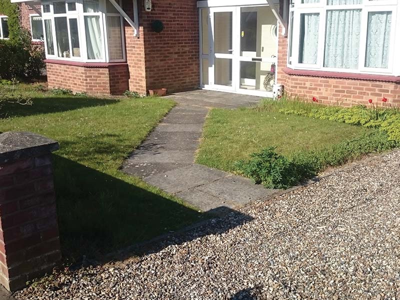 Hot Tar With Golden Chippings - Before